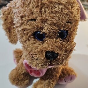Cabbage Patch Kids 8" In Adoptimals Brown Labradoodle Puppy Dog Sound & Lights